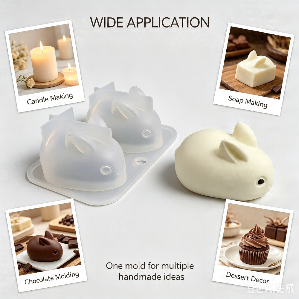 Forma silikonowa 3D Mini Króli – Candle Making Tutorial recenzja i cena