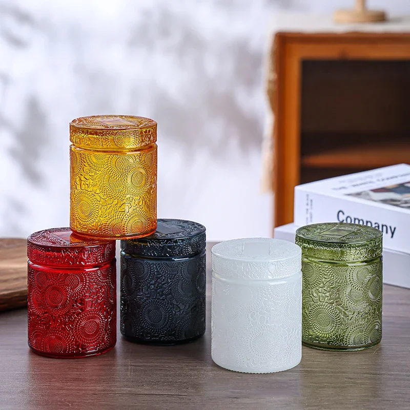 1 szt. Szklany słoik do przech – Candle Making Jars With Lids recenzja i cena