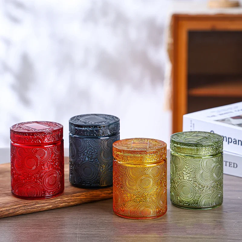 1 szt. Szklany słoik do przech – Candle Making Jars With Lids recenzja i cena